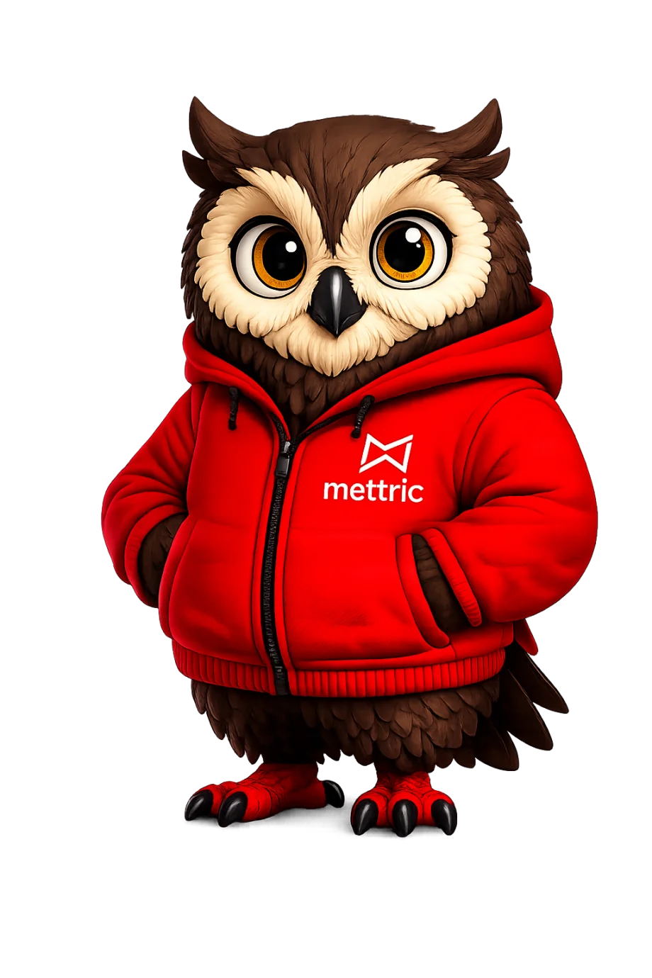 Mascote Mettric Cloud